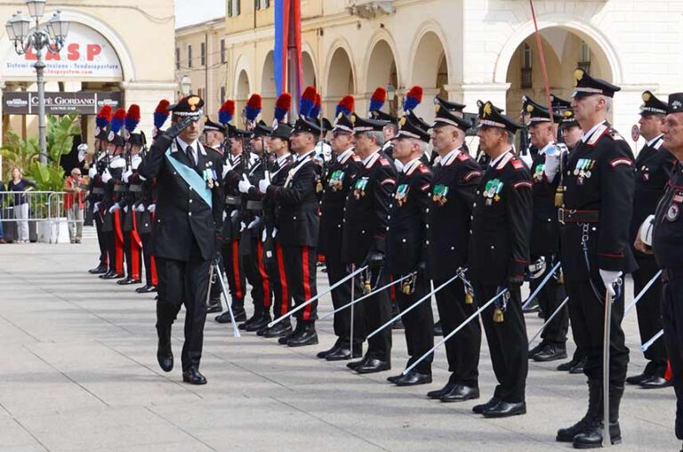 Sassari Celebrato Il 209 Annuale Di Fondazione Dell Arma Dei