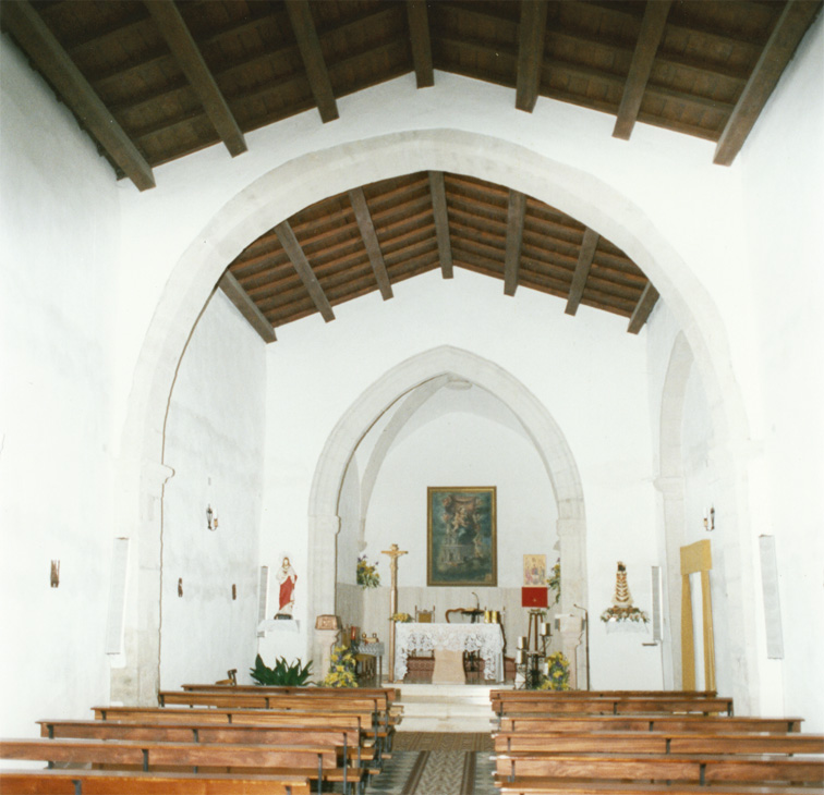 Interno chiesa di Loreto