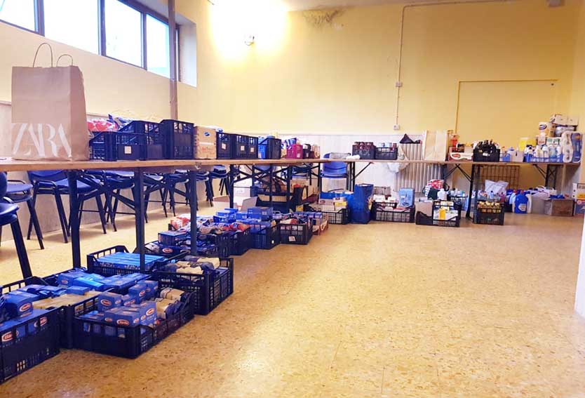 Raccolta per gli ospiti della Casa di riposo San Giovanni Battista Monti