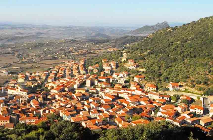 Panorama di Berchidda