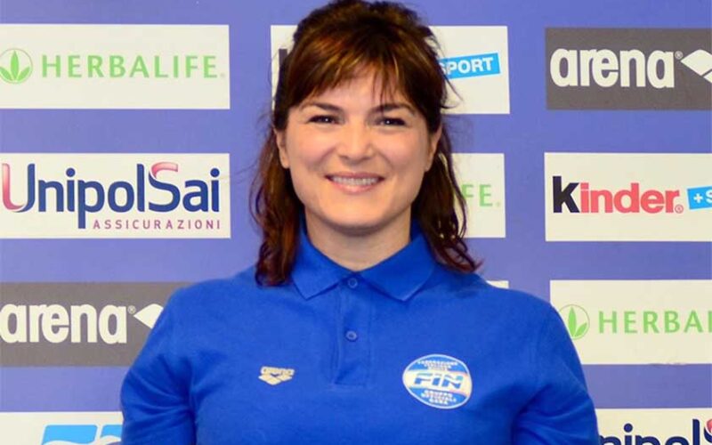 Silvia Atzori giudice di nuoto alle Olimpiadi di Tokyo