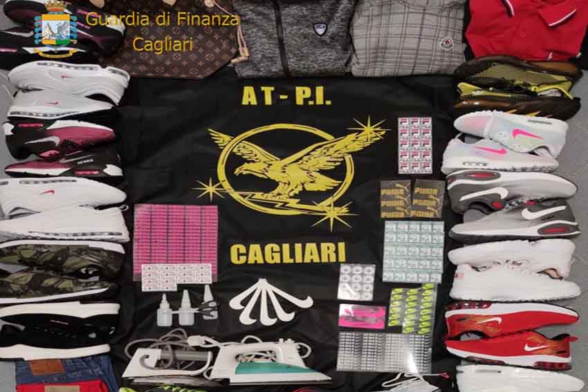 Guardia di finanza Cagliari marchi