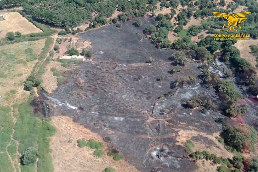 Incendio Seneghe