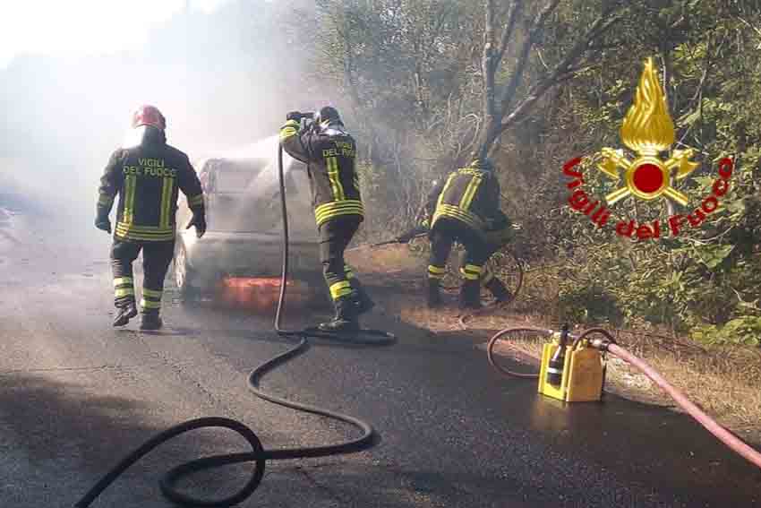 Vigili del Fuoco Arzachena auto Gpl