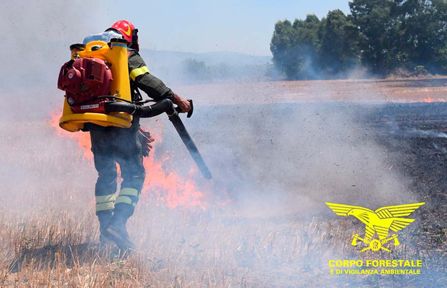 Bonifica incendi Oristanese