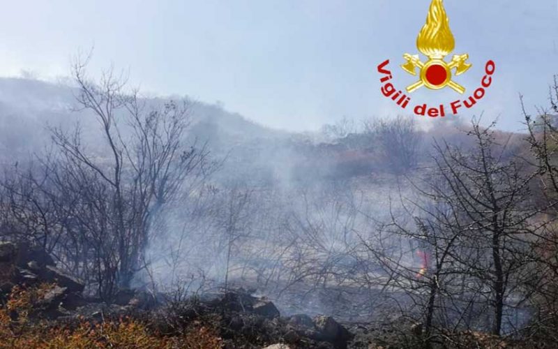 Incendio Loiri Porto San Paolo