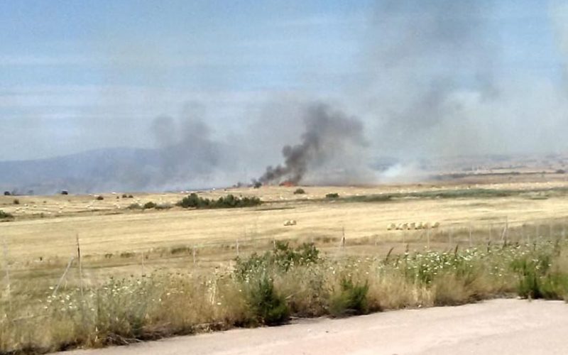 Incendio piana di Chilivani