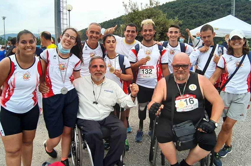 Squadra paralimpica Luna e sole Sassari 1