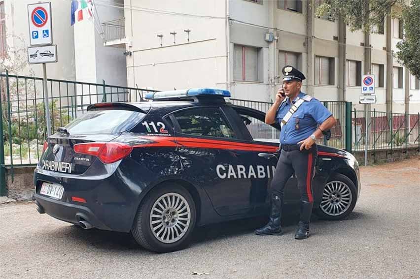 Carabinieri furto agrario Sassari