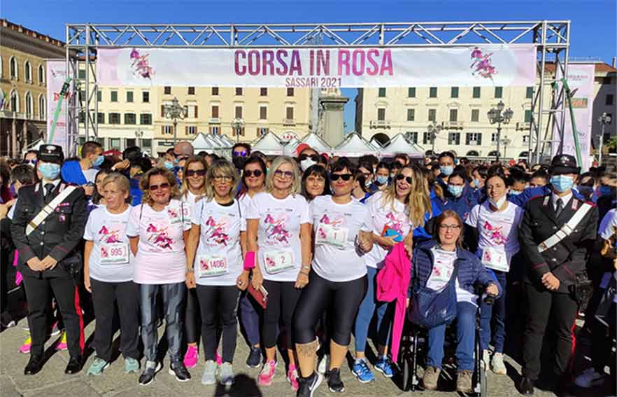 Corsa in rosa Sassari