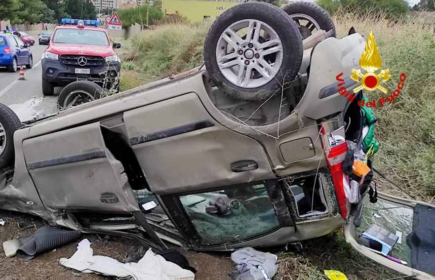 Incidente SS 554 Quartu