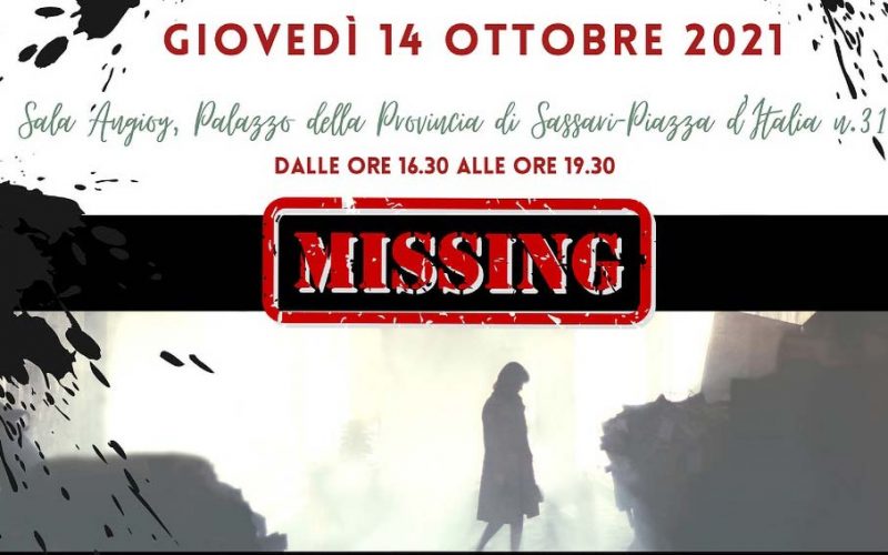 Sassari Convegno vite Sospese Lesercito degli scomparsi in Sardegna