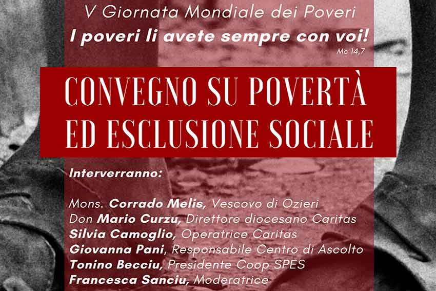 Convegno povertà Caritas Ozieri