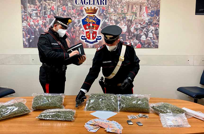 Droga a Cagliari 2 arresti