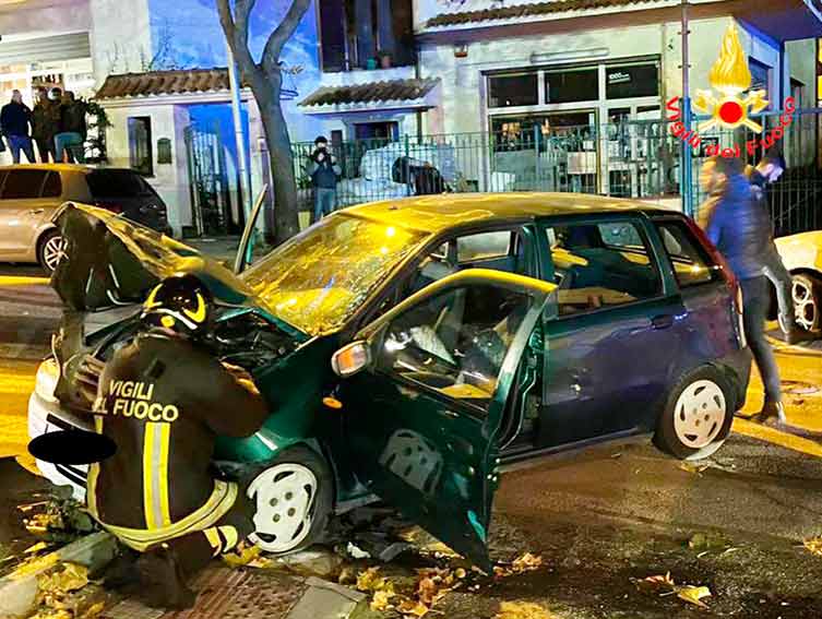 Incidente Oliena via nuoro