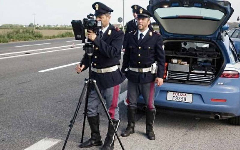 Telelaser Polizia Stradale