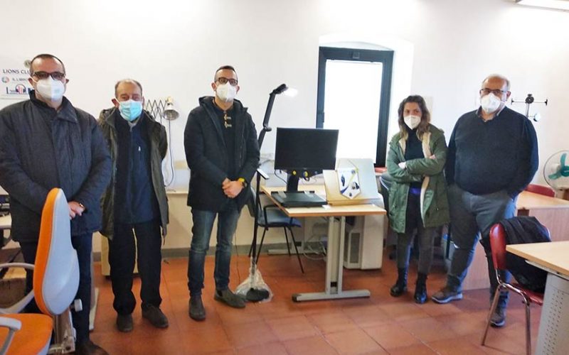 Lions Club Ozieri donazione leggio