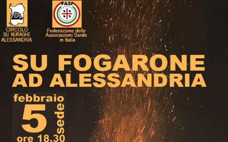 Su fogarone Circolo Su Nuraghe Alessandria