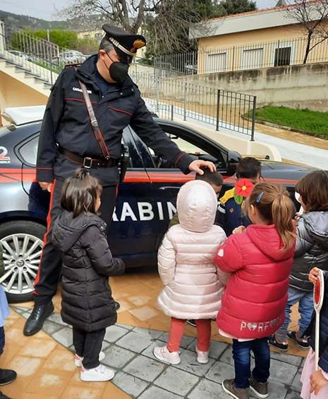 Carabinieri Ilbono a Elini scuola