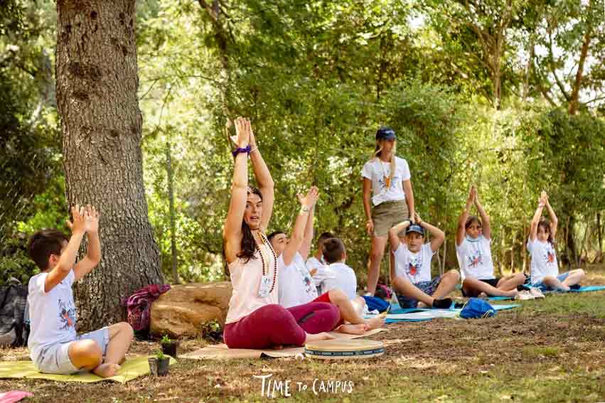 Yoga con Gabriella Sechi a Time to campus foto Sara Deidda m