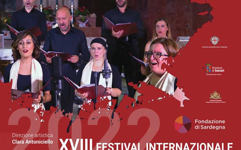 locandina Festival internazionale musica corale Sassari