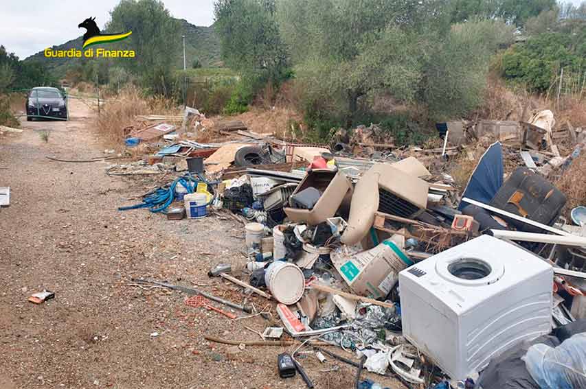 Discarica rifiuti Olbia