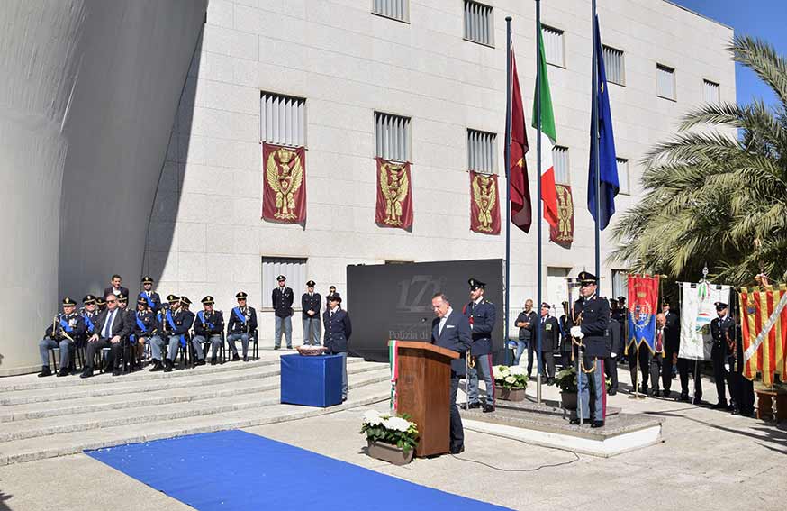 171° Anniversario della fondazione della Polizia di Stato, le