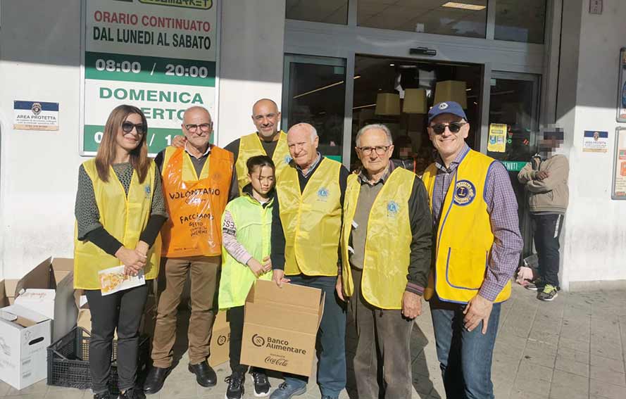 Raccolta alimentare Lions Club