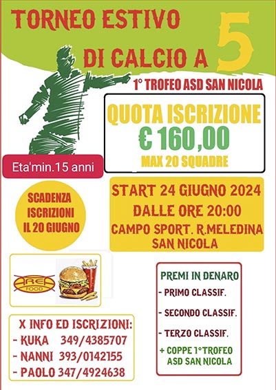 1 trofeo Asd San Nicola