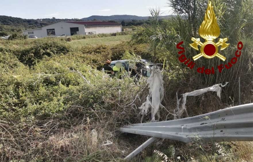 Incidente Azachena circonvallazione