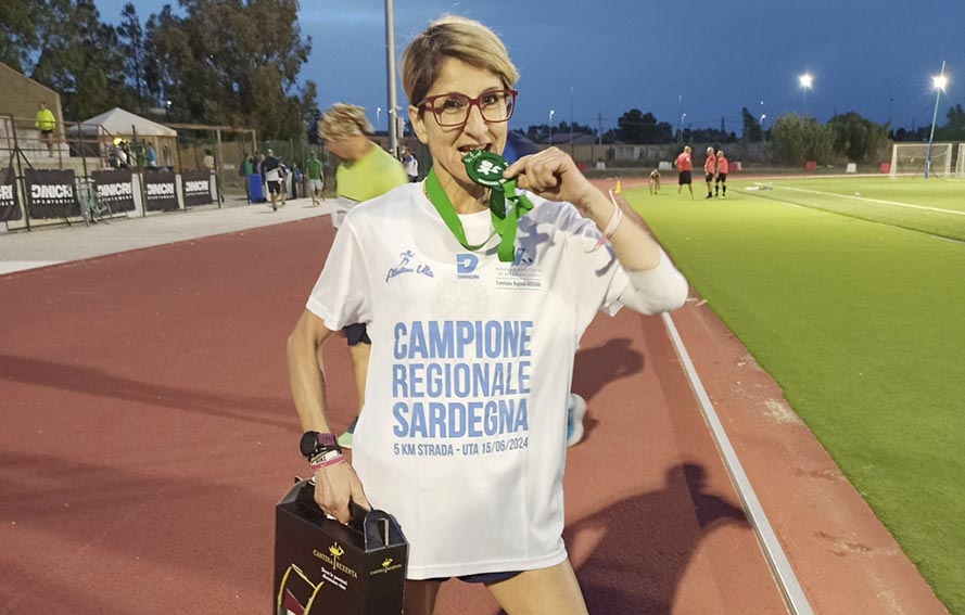 Patrizia Mureddu campionessa a Uta