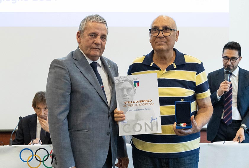 ASD Logudorese Pesca Ozieri Michele Chirigoni Stella di bronzo 2022