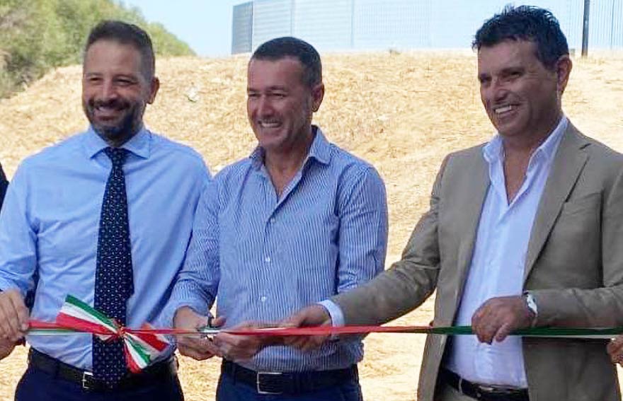 Inaugurazione depuratore rete irrigua Arzachena