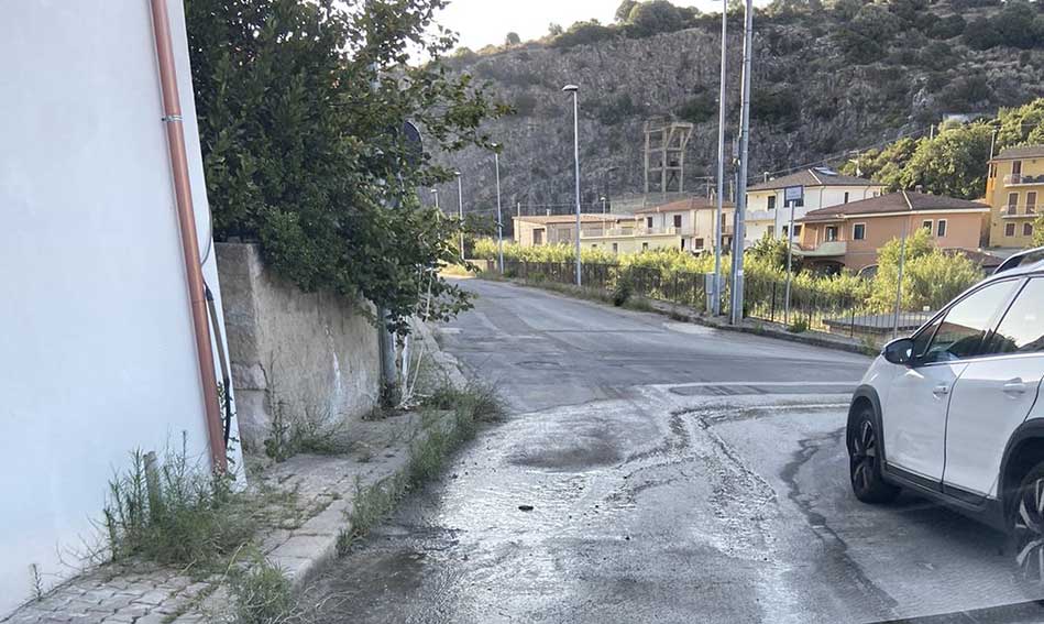 Perdita acqua Ozieri via Grazi