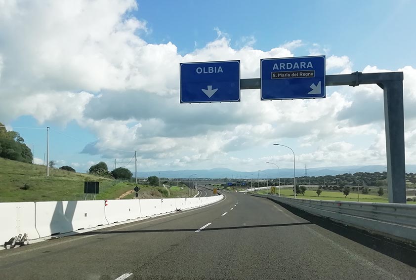 Strada Sassari Olbia