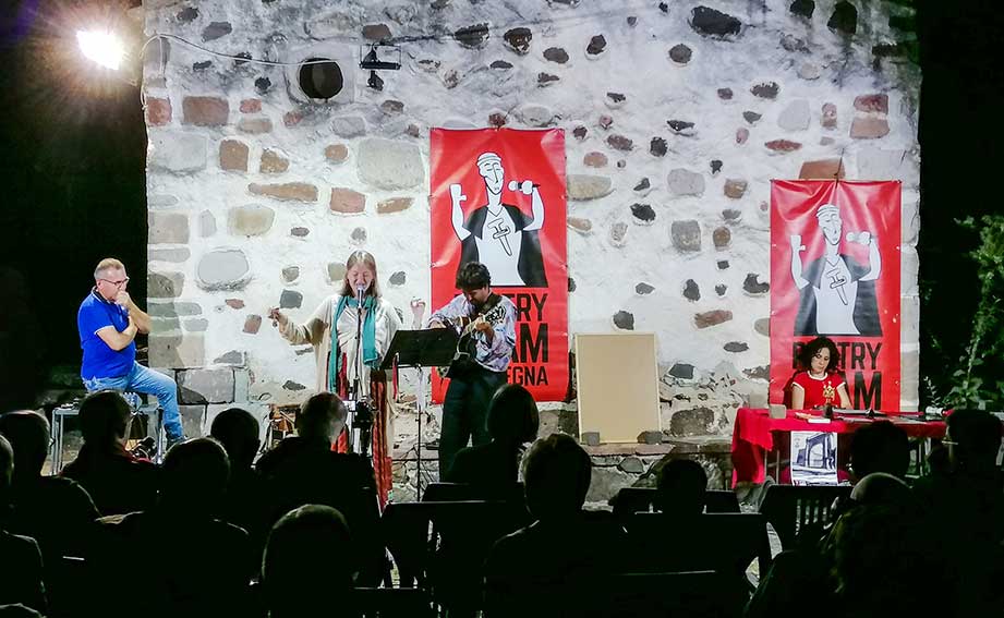 Finale Poetry Slam Sardegna 2024 ospite Gloria Riggio