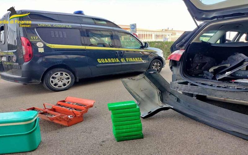 Guardia di finanza olbia sequestro cocaina