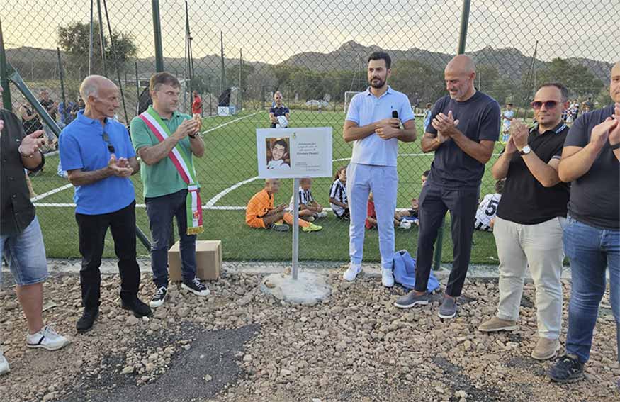 Su Canale inaugurazione campo a 5