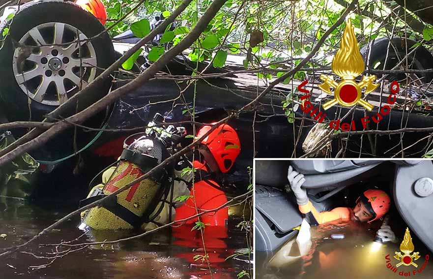 Incidente Arzachena rio San Giovanni 2