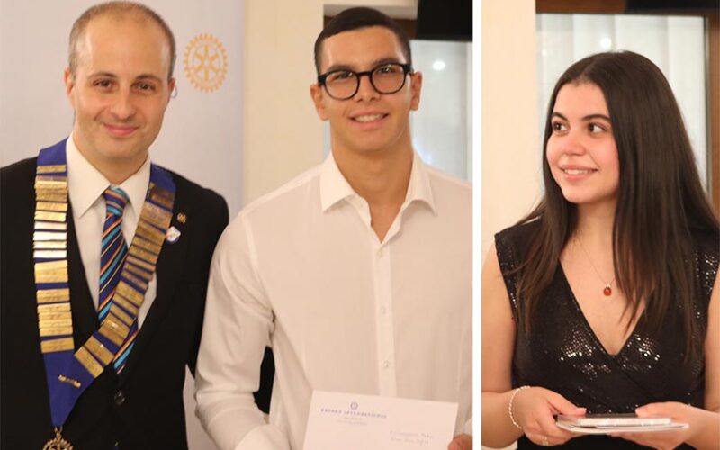 Studenti premiati Rotary Club Ozieri