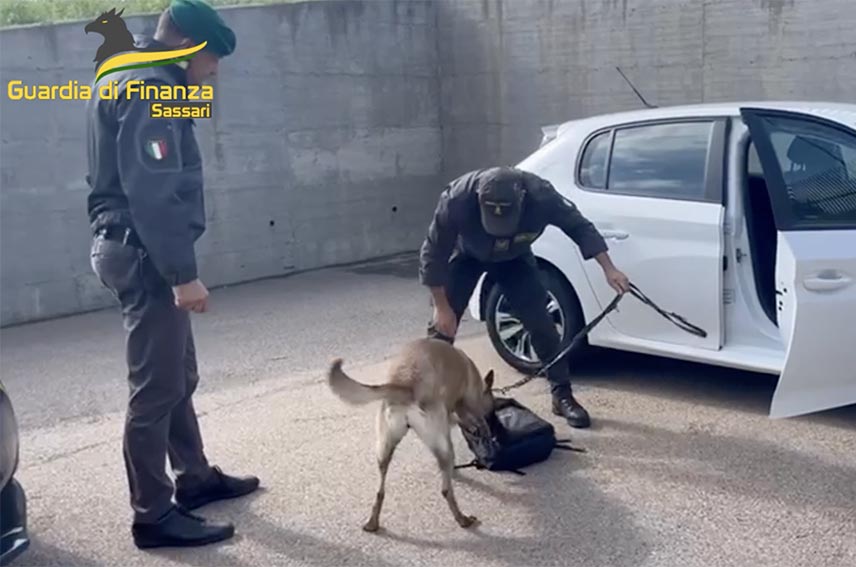 Arresto corriere Porto di Olbia