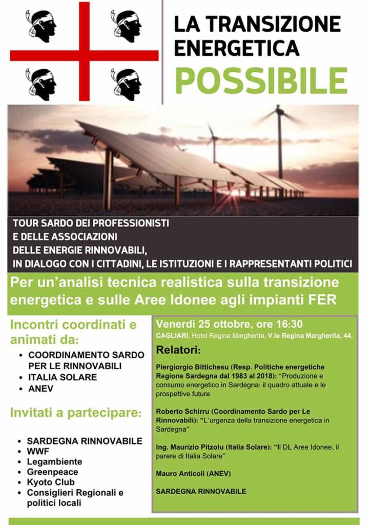 Convegno transizione energetica Cagliari