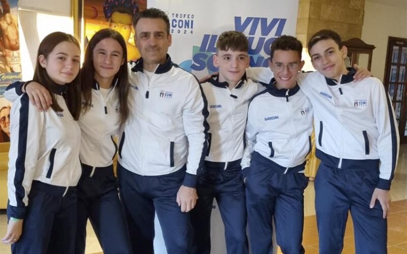 Delegazione sarda Trofeo Coni Sicilia