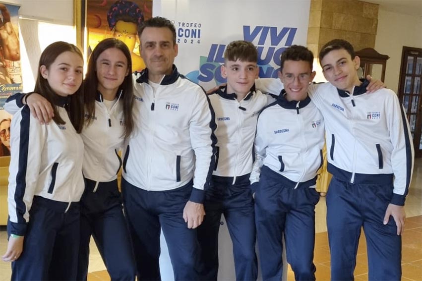 Delegazione sarda Trofeo Coni Sicilia