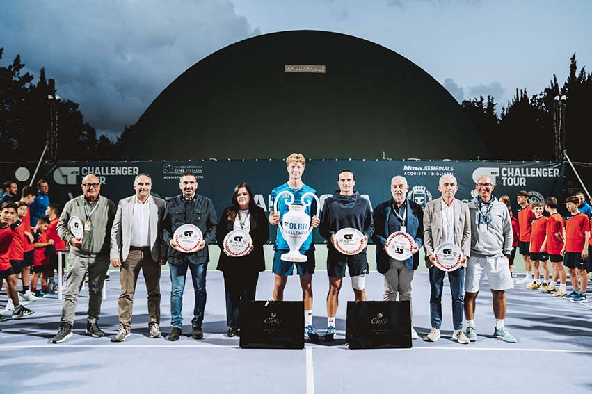 Foto premiazione Olbia Challenger