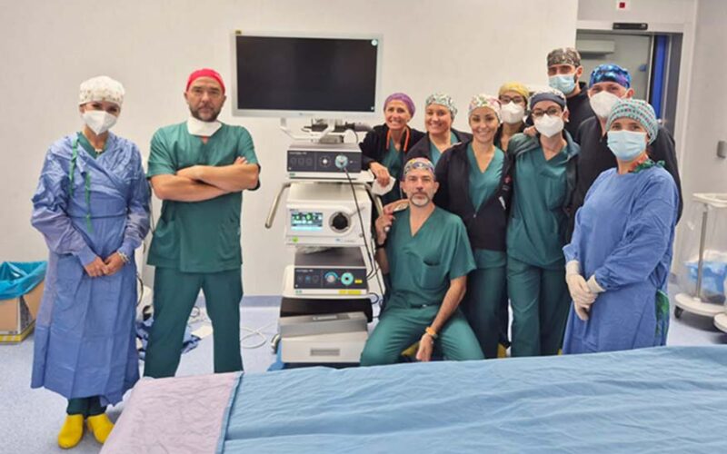 Staff della SSD Endoscopia week surgery Alghero