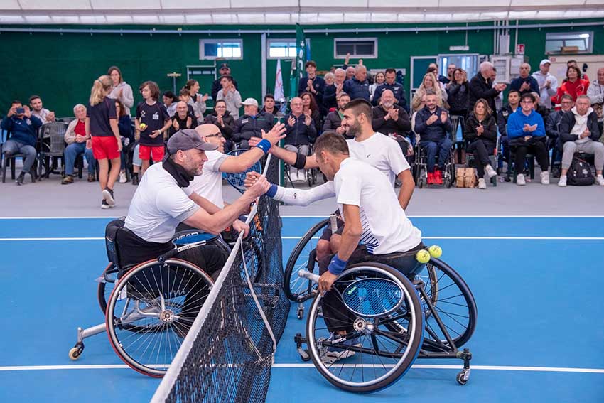 Tc Terranova campione Italia tennis carrozzina