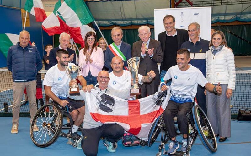 Tc Terranova campioni Italia di Tennis in Carrozzina