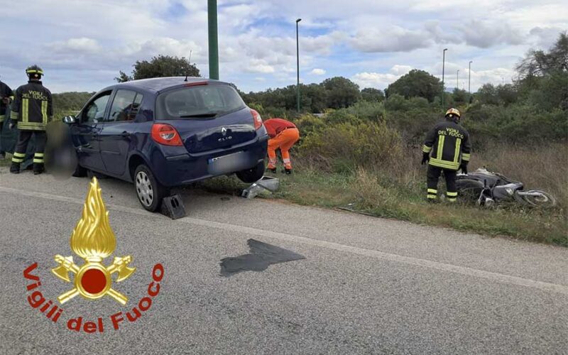 incidente Olbia circonvallazione