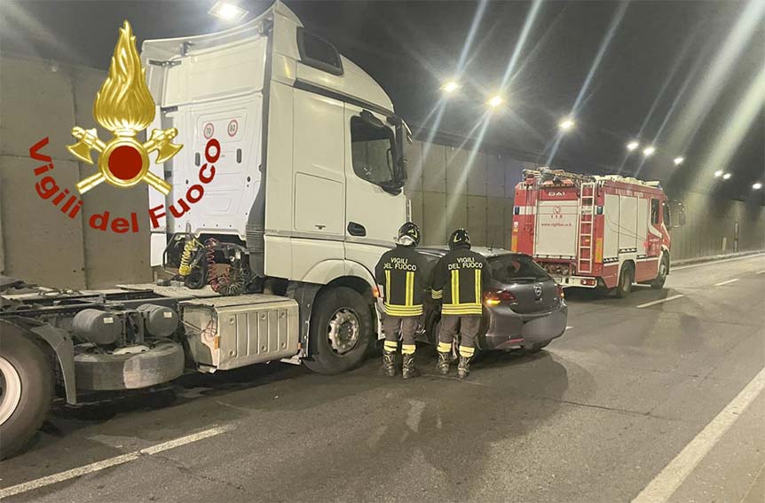 incidente Olbia tunnel